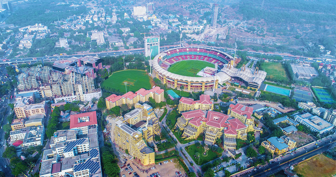 D. Y. Patil University, Navi Mumbai campus photographs